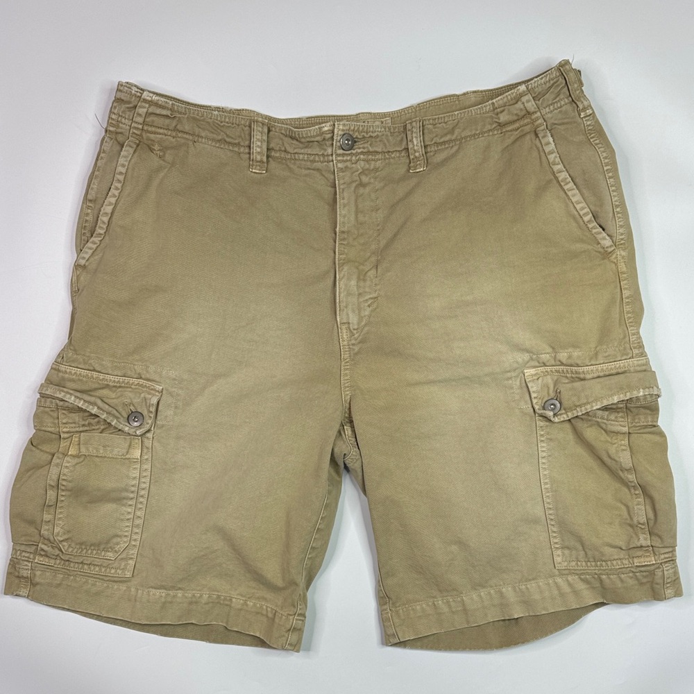 Vintage American Eagle CS-SI Khaki Cargo Shorts Size 38